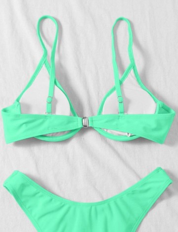 Sutien de baie Shein, verde
