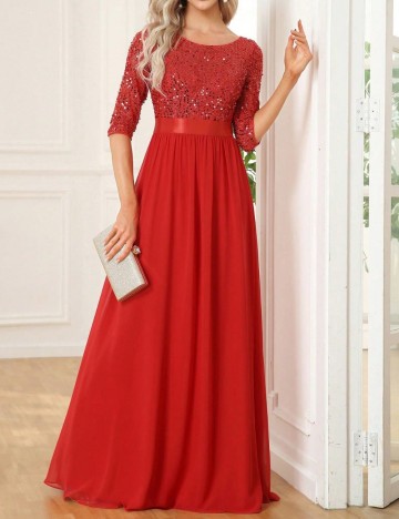 Rochie de ocazie Shein, roșu