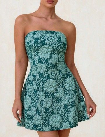 Rochie mini Shein, verde