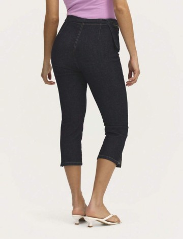 Jeans 3/4 Shein, albastru