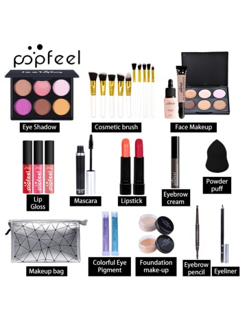 Set makeup POPFEEL, mix culori