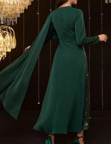 Rochie maxi Shein, verde