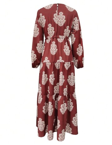 Rochie midi Shein, vișiniu
