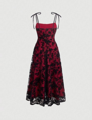 Rochie midi Shein Curve+, mix culori