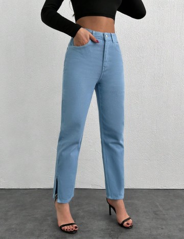 Pantaloni Shein, albastru