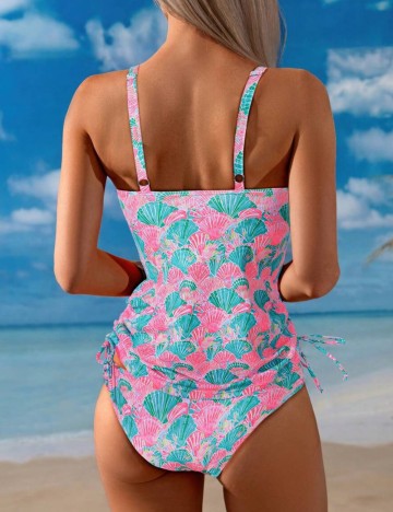 Costum de baie Shein, mix culori
