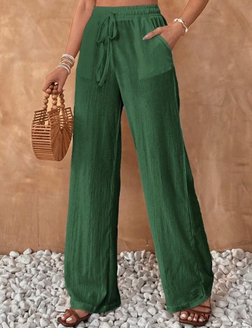 Pantaloni Shein, verde