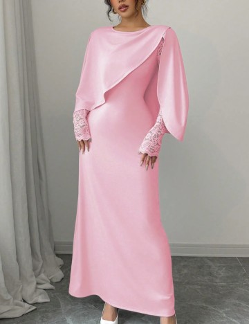 Rochie maxi Shein, roz