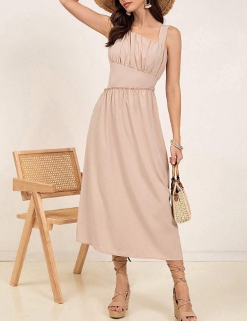 Rochie midi Shein, bej