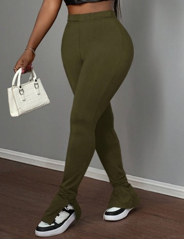 Pantaloni Shein, verde