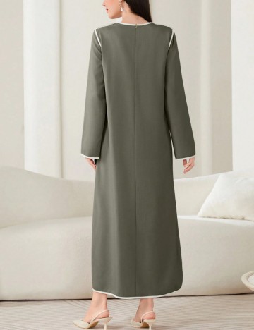 Rochie maxi Shein, verde