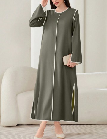 Rochie maxi Shein, verde