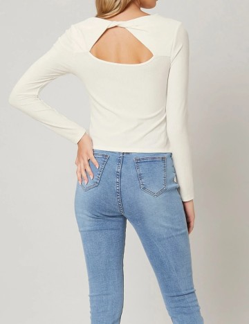 Bluză MOTF by Shein, alb