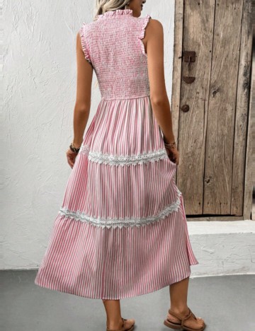 Rochie maxi Shein, roz