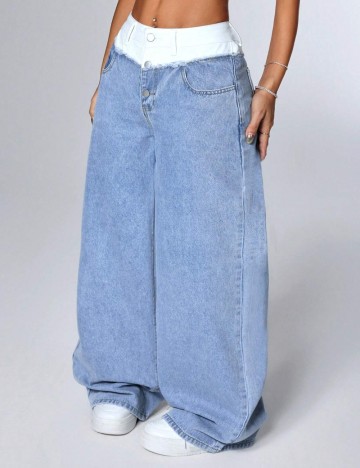 Jeans Shein, mix culori