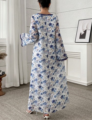 Rochie maxi Shein, mix culori