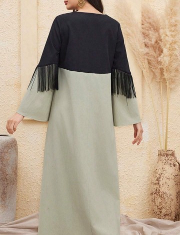 Rochie maxi Shein, verde
