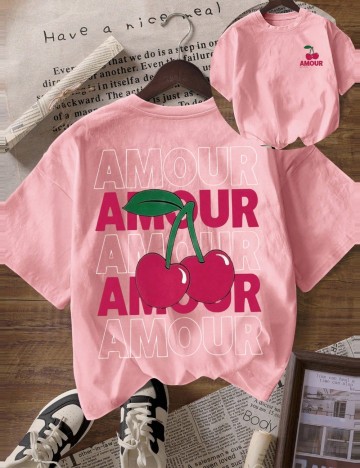 Tricou Shein, roz