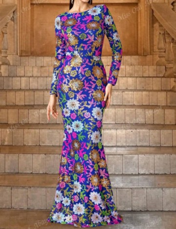 Rochie de ocazie Shein, mix culori