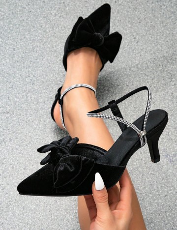 Pantofi cu toc Shein, negru