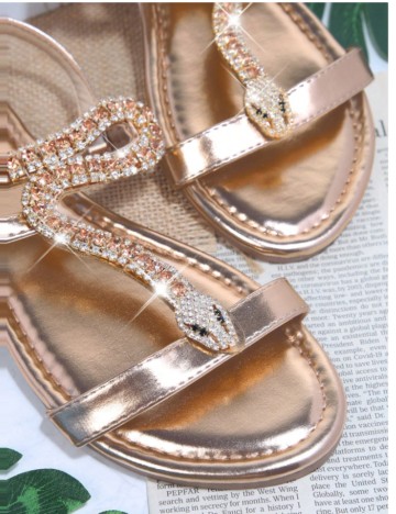 Sandale Shein, bronz