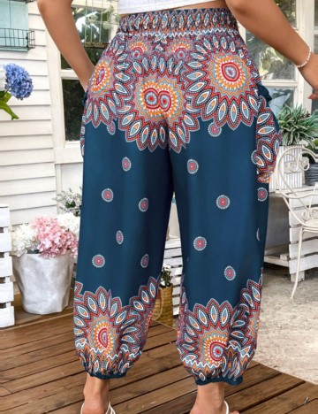 Pantaloni Shein Curve+, mix culori