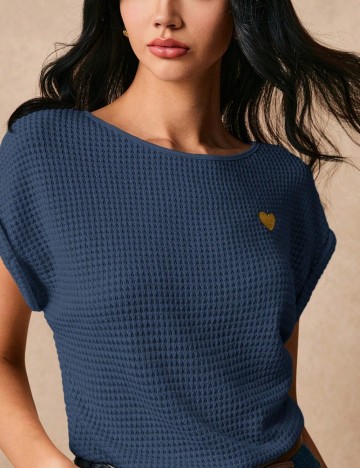 Tricou Shein, albastru