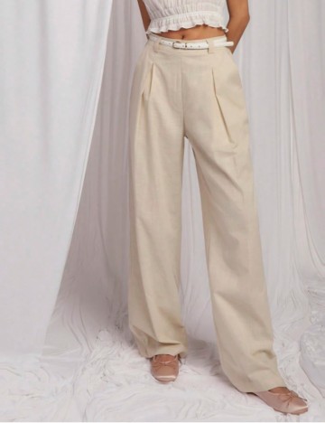 Pantaloni Shein, bej