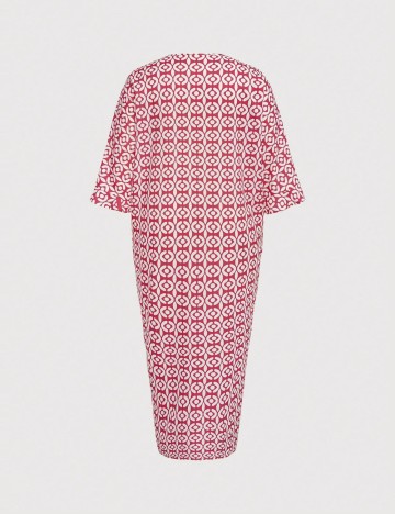 Rochie midi Shein Curve+, mix culori