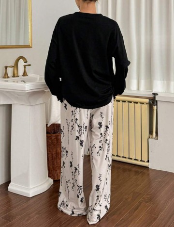 Compleu pijamale DAZY by Shein, mix culori