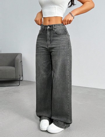Jeans Shein, gri