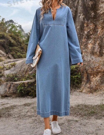 Rochie de blugi Shein, albastru