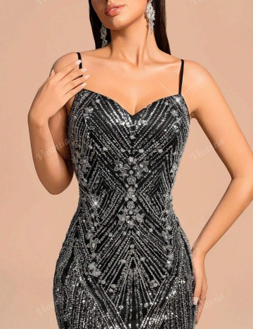 Rochie de ocazie Shein, negru
