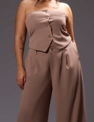 Top Shein Curve+, maro