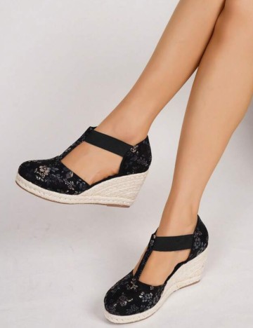 Espadrile Shein, negru