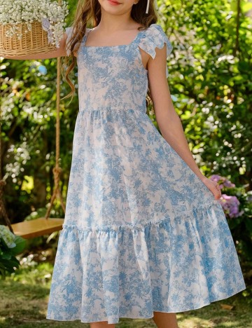 Rochie midi Shein, mix culori