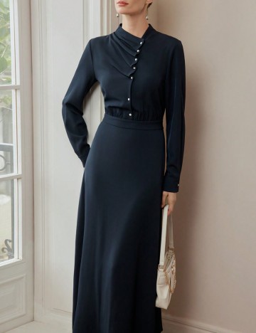 Rochie midi Shein, albastru