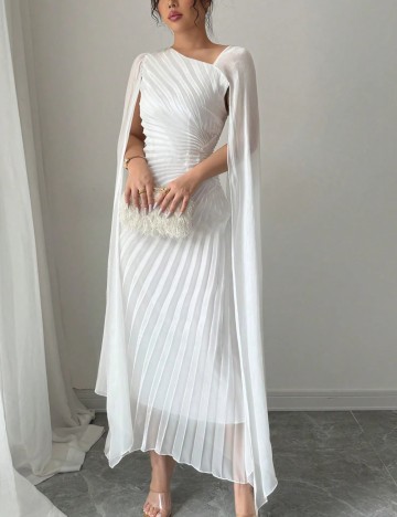 Rochie midi Shein, alb