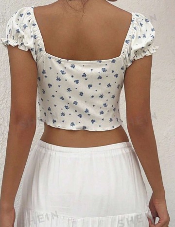 Top Shein, mix culori