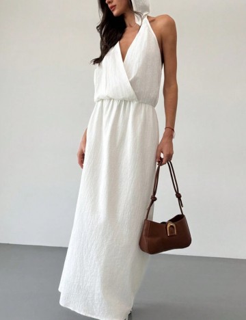 Rochie maxi Shein, alb