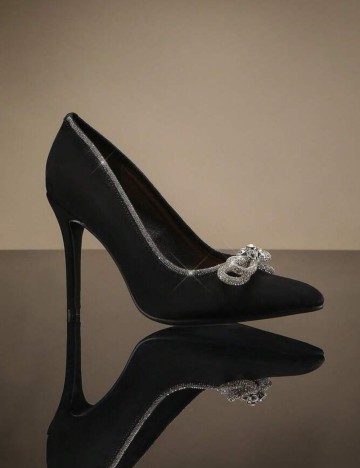 Pantofi cu toc Shein, negru