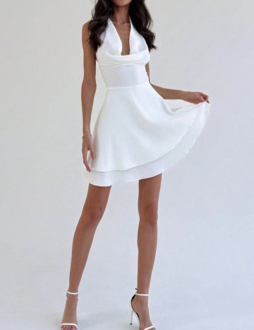 Rochie mini Shein, alb