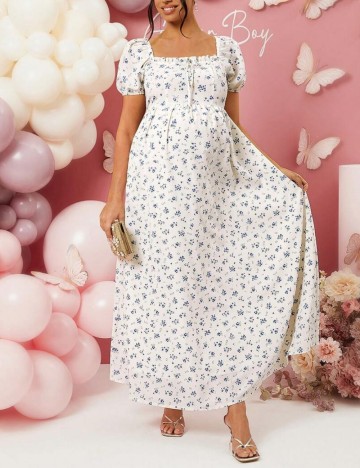 Rochie maxi Shein, mix culori