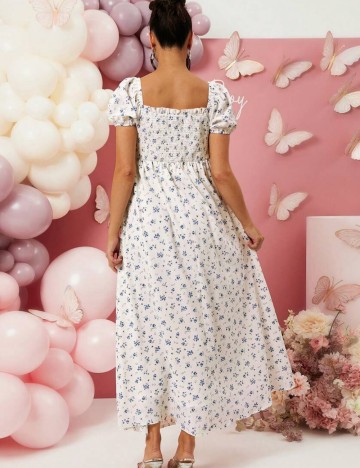Rochie maxi Shein, mix culori