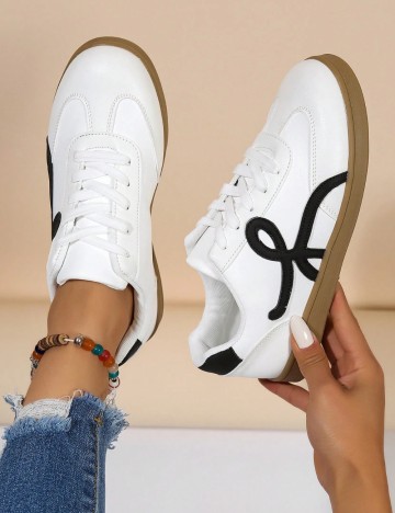 Pantofi Sport Shein, alb