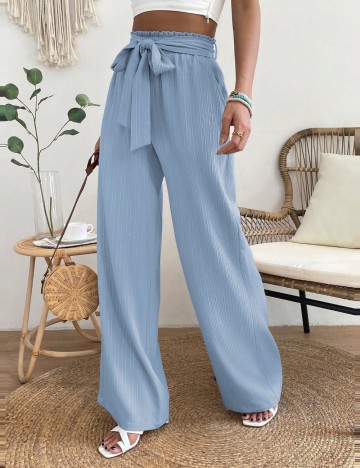 Pantaloni Shein, albastru