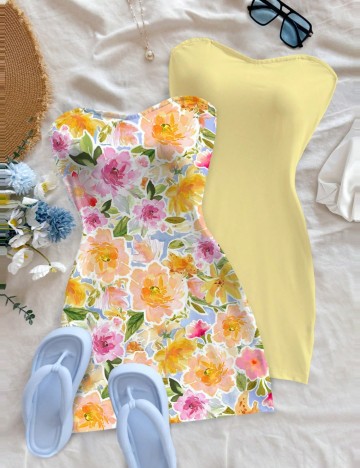 Set rochii Shein, mix culori