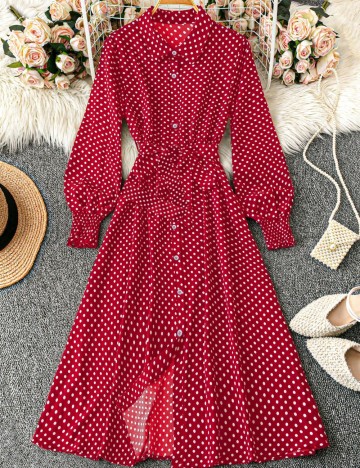 Rochie midi Shein, mix culori