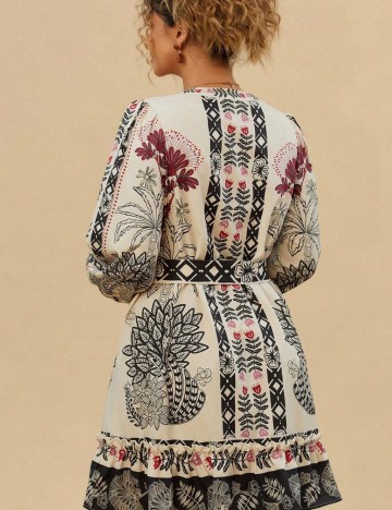 Rochie mini Shein Curve+, mix culori