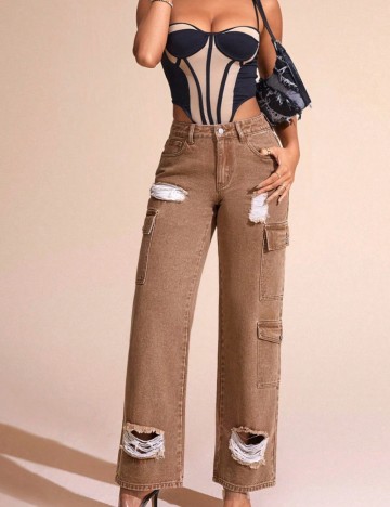 Jeans Shein, maro